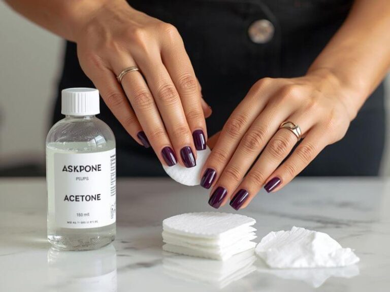 Como quitar el tinte de las u&ntilde;as